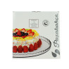 PLAT A TARTE 32,2CM BAS VERRE TRANSPARENT