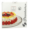 PLAT A TARTE 32,2CM BAS VERRE TRANSPARENT