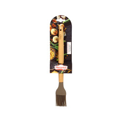 PINCEAU ELIOTT EN SILICONE AVEC MANCHE EN BOIS DE HÊTRE