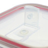 BOITE HERMÉTIQUE CARRÉE + COUVERCLE 310ML CLÉMENTINE