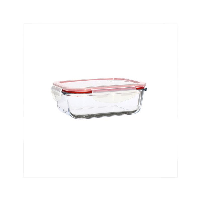 BOITE HERMÉTIQUE RECTANGULAIRE +COUVERCLE 630ML CLÉMENTINE