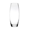 VASE HAUTEUR 26CM FORME BOMBÉE EN VERRE TRANSPARENT