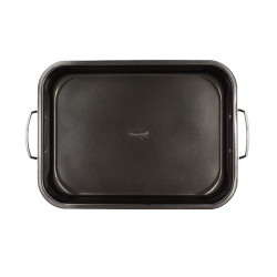 PLAT À RÔTISSERIE AVEC GRILLE 38X29CM AMANDINE