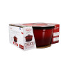COCOTTE COLETTE RONDE 7L 29CM EN FONTE ÉMAILLÉE ROUGE