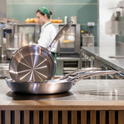 POÊLE TRIPLY 24CM EN ACIER...