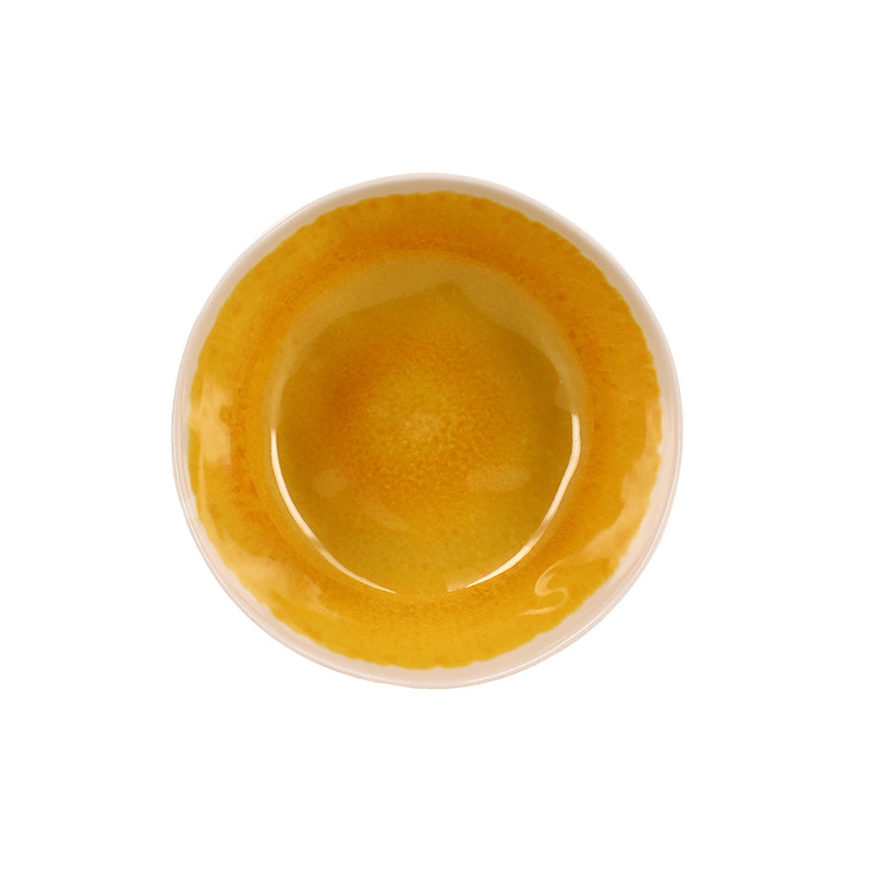 COUPELLE KUWAE 16CM EN MÉLAMINE JAUNE