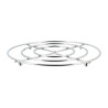 DESSOUS DE PLAT ROND MÉTAL FIL Ø 20CM