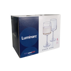 VERRE À PIED EQUIP HOME 19CL EN VERRE TRANSPARENT