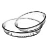LOT DE 2 PLATS À TARTE CRISTAL 26 ET 32CM EN VERRE À FEU