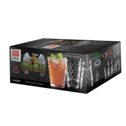 BOITE DE 6 CHOPES STACK DOF 39CL EN CRISTAL FORME HAUTE