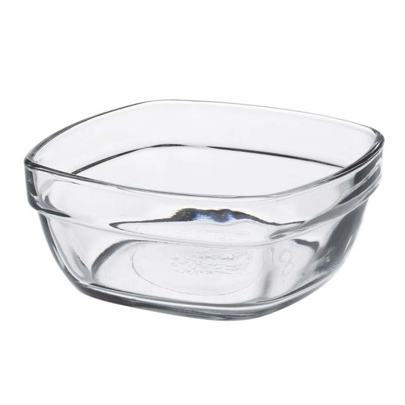 COUPELLE LYS EMPILABLE 9CM 15CL EN VERRE TREMPÉ TRANSPARENT