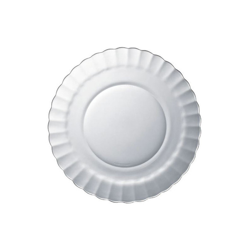 ASSIETTE CREUSE 23CM PARIS TRANSPARENT