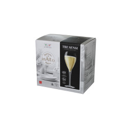 FLUTE 15CL INALTO TRES SENSI CRISTAL TRANSPARENT