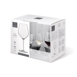 VERRE A PIED 43CL TRE SENSI INALTO CRISTAL TRANSPARENT