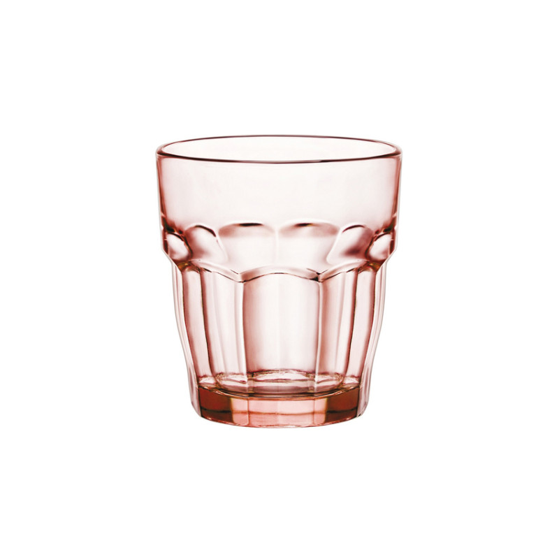 CHOPE FORME BASSE LOUNGE  27CL PÊCHE EN VERRE TREMPÉ