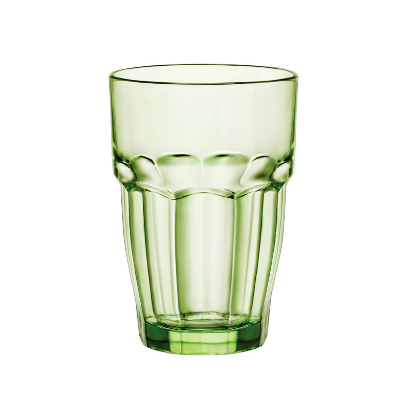 CHOPE FORME HAUTE ROCK BAR LOUNGE MENTHE 37CL VERRE TREMPÉ