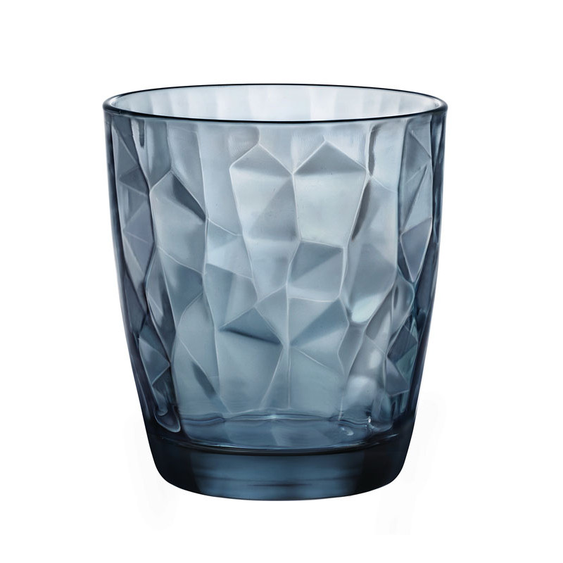 CHOPE FORME BASSE DIAMOND 30CL COULEUR BLEU
