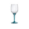 VERRE À PIED FLORIAN 38CL BLEU