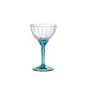 VERRE A PIED COCKTAIL FLORIAN 24CL BLEU