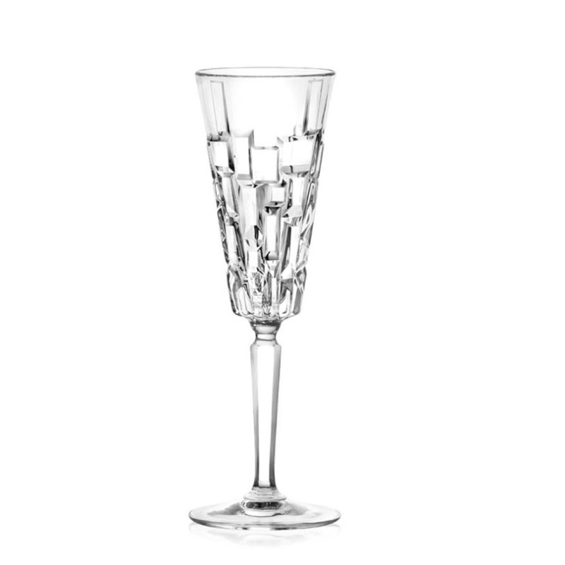 BOITE DE 6 FLUTES DE CHAMPAGNE ETNA CALICE 19CL