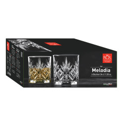 BOITE DE 6 CHOPES FORME BASSE MELODIA 34CL