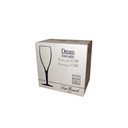FLÛTE DE CHAMPAGNE DREAM 14CL EN CRISTALLIN