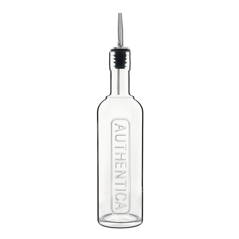 BOUTEILLE AUTHENTICA 50CL EN VERRE AVEC BEC VERSEUR JAUGE 50CL