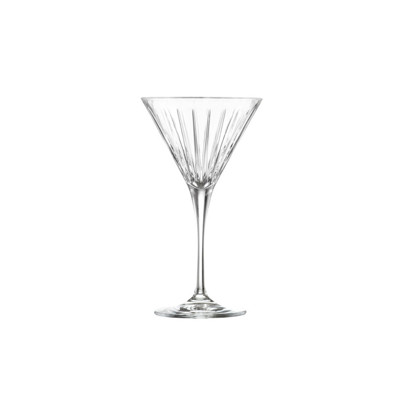 BOITE DE 6 VERRES A PIED MARTINI TIMELESS 21CL EN CRISTALLIN