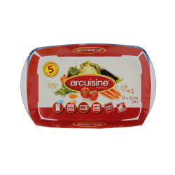 PLAT FOUR RECTANGLE 35X23CM...