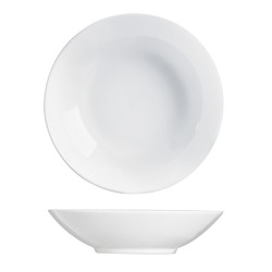 ASSIETTE CALOTTE ÉVOLUTIONS BLANCHE 20CM 78CL
