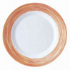 ASSIETTE PLATE BRUSH ORANGE 15,5CM