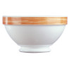 BOL BRUSH ORANGE 13CM 51CL  EMPILABLE