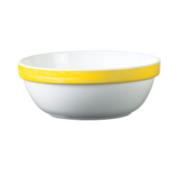 SALADIER BRUSH JAUNE 12CM-...