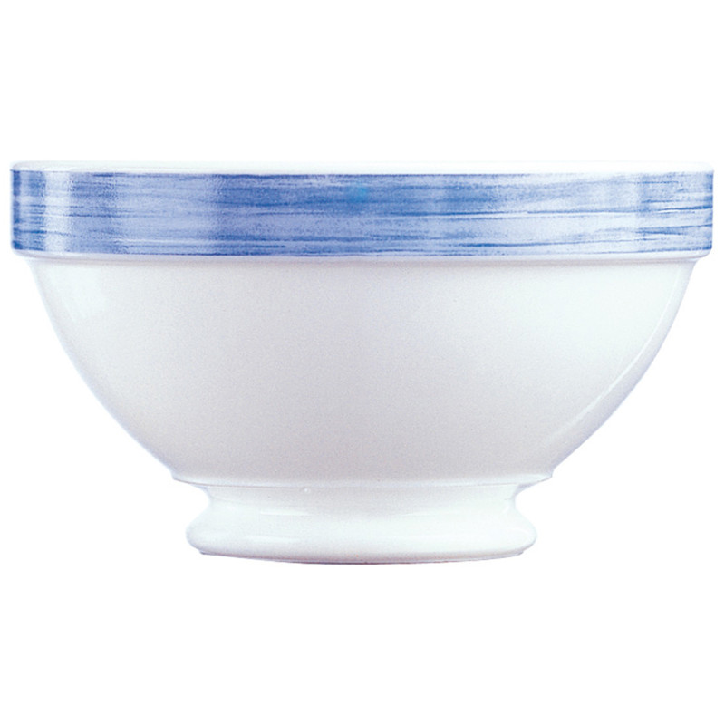 BOL BRUSH BLEU 13CM 51CL EMPILABLE