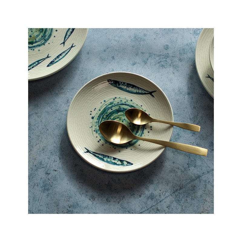 Deux Raviers Plats En Porcelaine Blanche - Service à Sardine - Neufs
