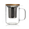 TISANIÈRE GUSTAVE EN VERRE BOROSILICATE  450 ML