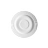 SOUCOUPE AMBASSADOR 15CM BLANCHE EN PORCELAINE