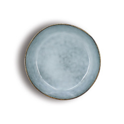 ASSIETTE COUPE ARONAL 16CM EN GRÈS BLEU