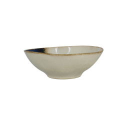 COUPELLE KATANGA 20CM EN GRÈS BLEU ET BLANC
