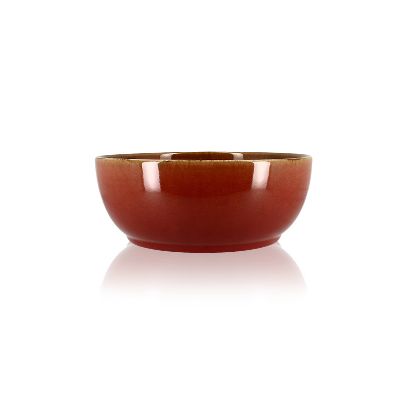 POKE BOWL 12.5CM EN GRÈS ROUGE 360 ML