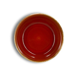 POKE BOWL 12.5CM EN GRÈS ROUGE 360 ML