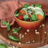 POKE BOWL 12.5CM EN GRÈS ROUGE 360 ML
