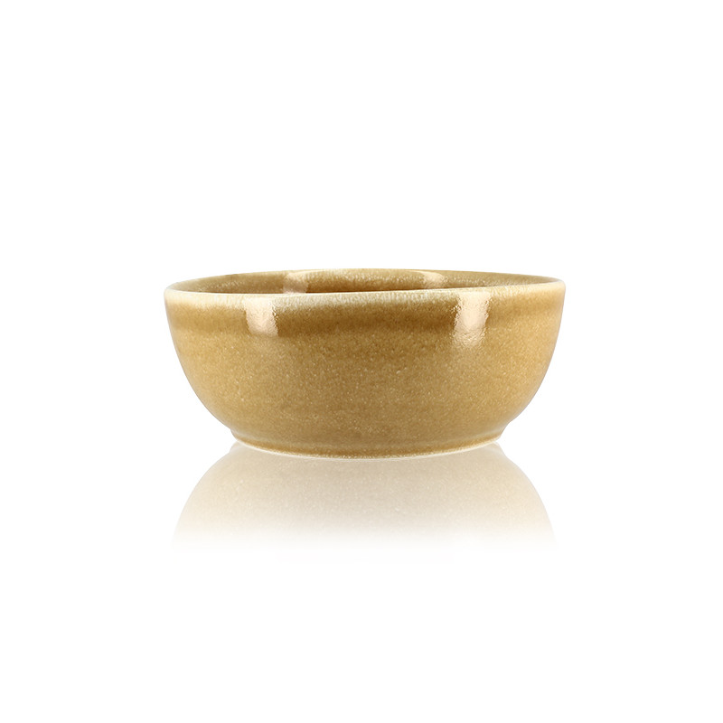 POKE BOWL 12.5CM EN GRÈS OCRE 360 ML