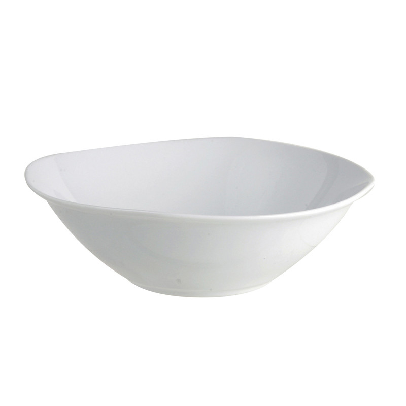 SALADIER ALASKA 23.5CM EN PORCELAINE BLANC