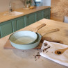 POELE COLORAMA 20CM EN ALUMINIUM RECYCLÉ CELADON INDUCTION