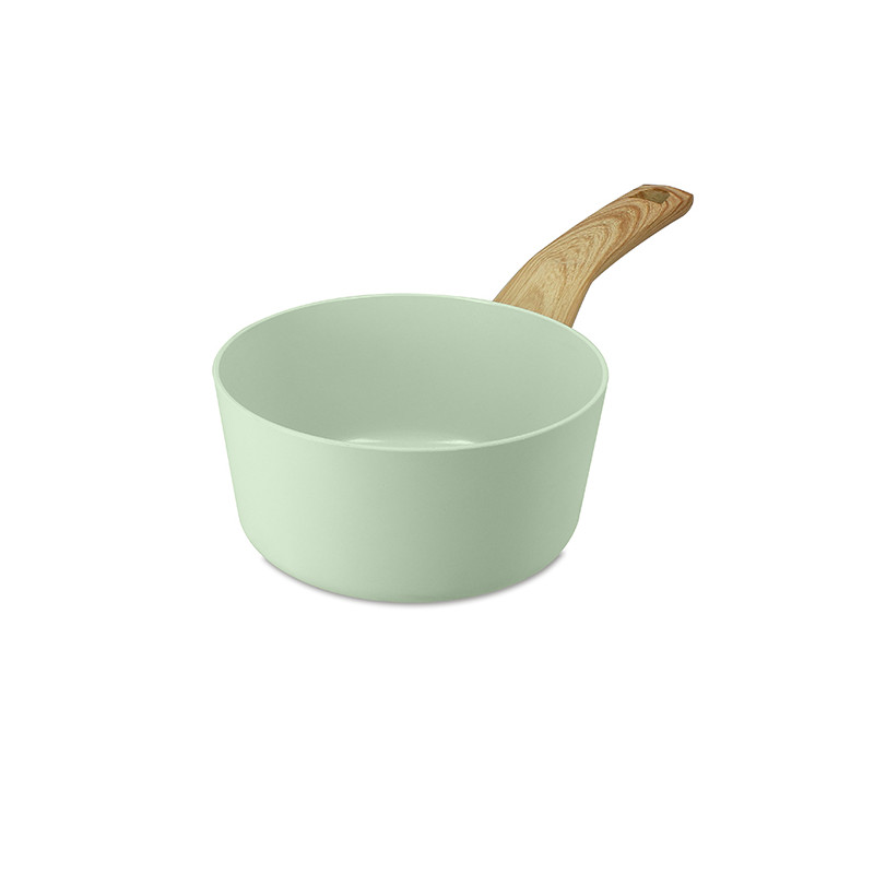 CASSEROLE COLORAMA 16CM EN ALUMINIUM RECYCLÉ CELADON INDUCTION