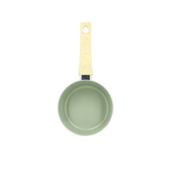 CASSEROLE COLORAMA 16CM EN ALUMINIUM RECYCLÉ CELADON INDUCTION