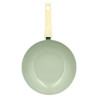 WOK COLORAMA 28CM EN ALUMINIUM RECYCLÉ CELADON INDUCTION