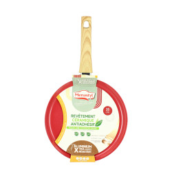 CRÊPIÈRE COLORAMA 26CM EN ALUMINIUM RECYCLÉ MAGENTA INDUCTION
