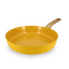 POELE COLORAMA 28CM EN ALUMINIUM RECYCLÉ SAFRAN INDUCTION